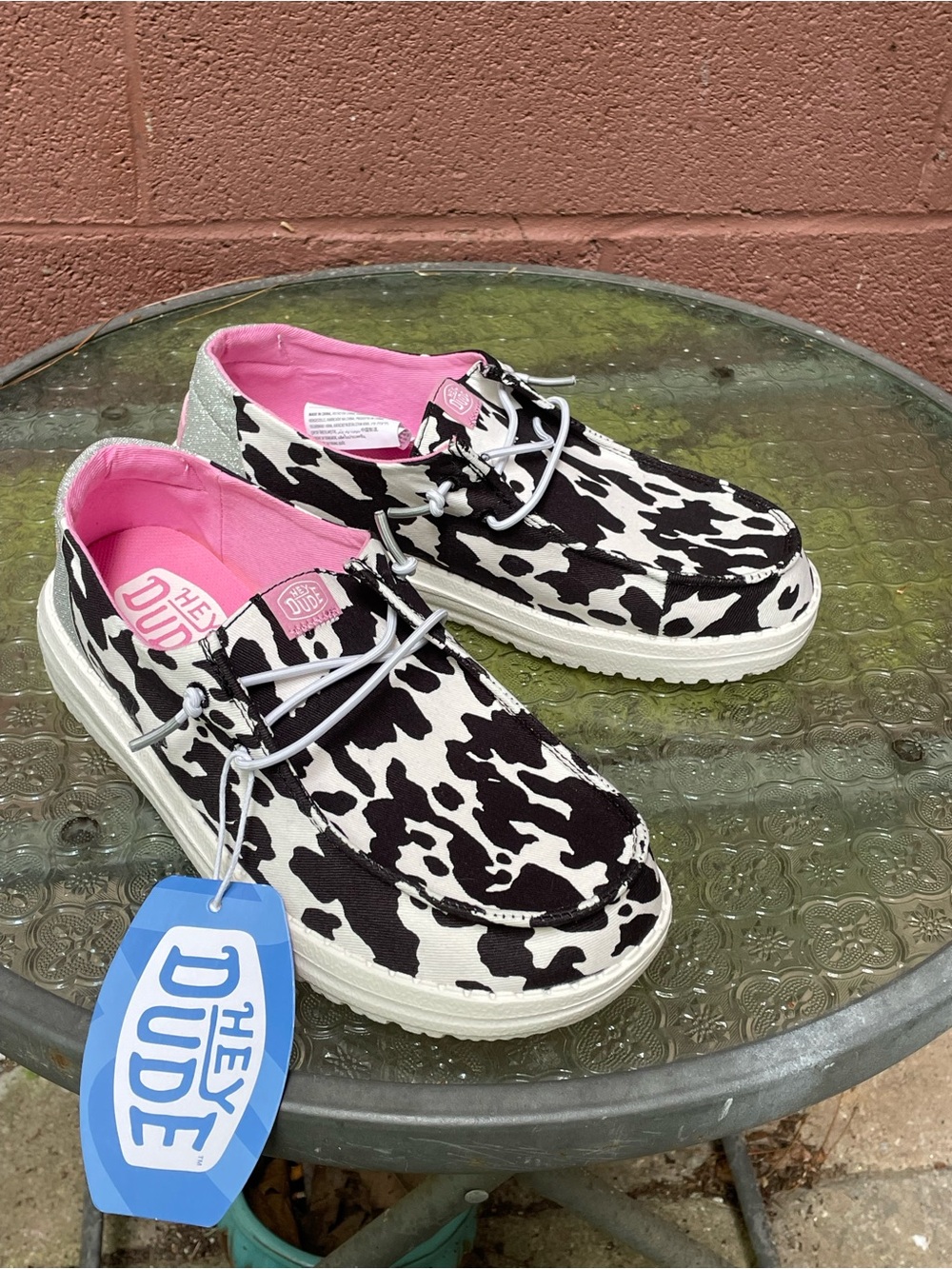 NWT Hey Dude Wendy Sparkle Cowgirl Shoes Size 6